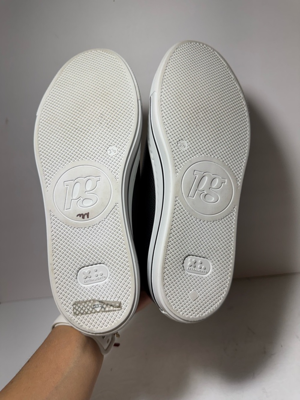 Paul green Hadley Platform Black Leather Sneaker size 6US / 3.5UK $378 - Picture 12 of 15